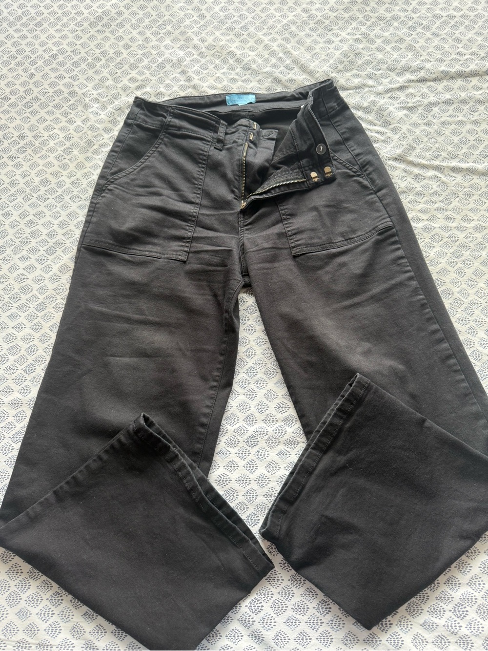 Draper James Black Straight-Leg Women’s Jeans